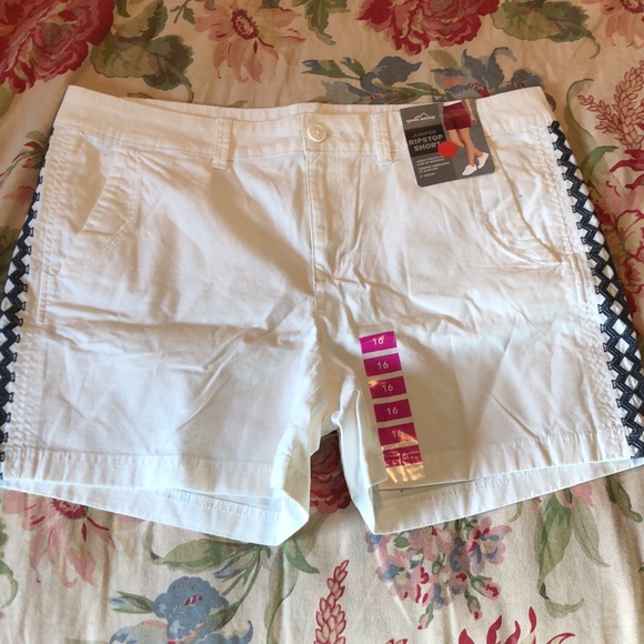 EDDIE BAUER size 16 juniper RipStop  AZTEC $68 NEW - Picture 7 of 12